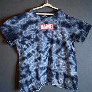 Marvel Tie-Dye T-Shirt - Blue